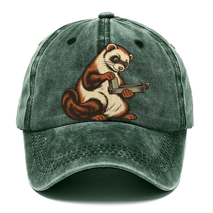Ferret Typesetter Sundown Familiars Classic Cap – Forest Mist