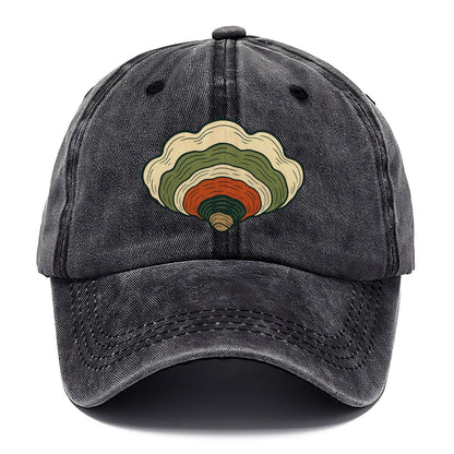 Turkey Tail Fan Foraging And Mycology Classic Cap – Graphite