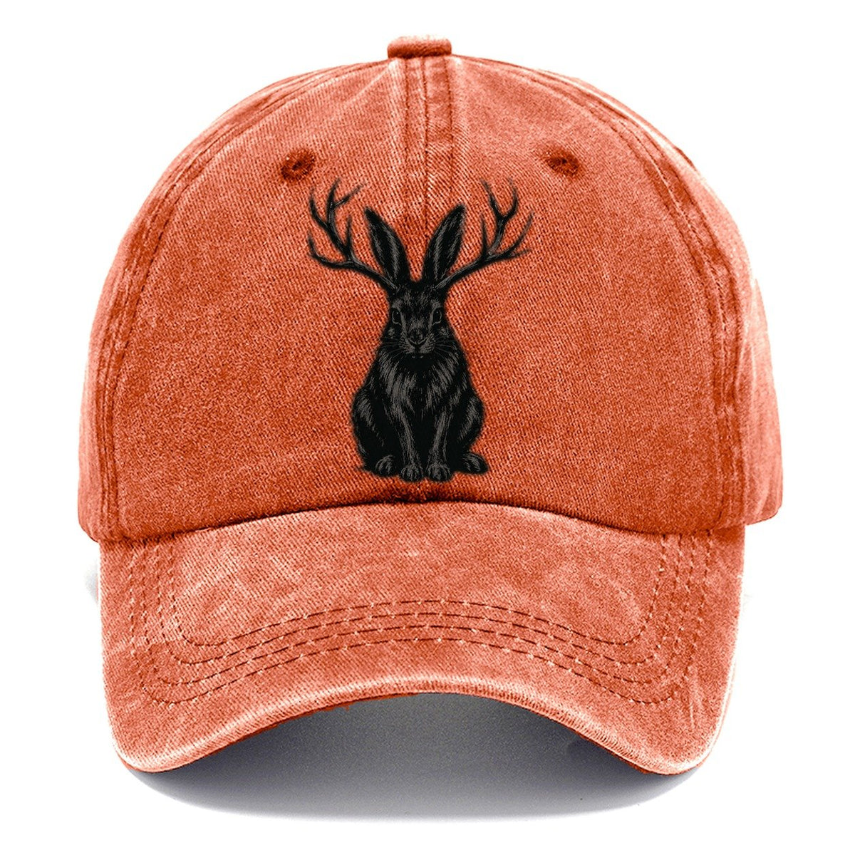 Jackalope Gestural Marks Classic Cap – Terracotta Clay