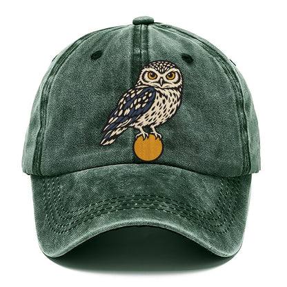 Burrowing Owl Sunrise Sundown Familiars Classic Cap – Forest Mist