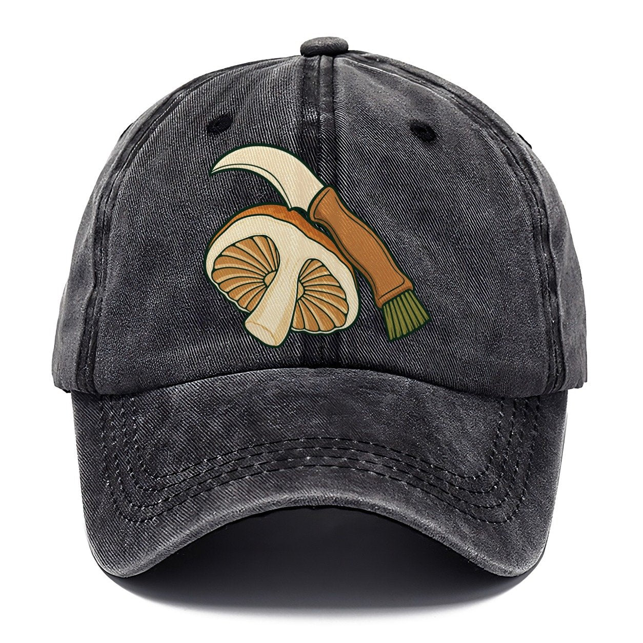 Knife And Brush Foraging And Mycology Classic Cap – Graphite