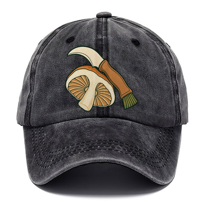 Knife And Brush Foraging And Mycology Classic Cap – Graphite