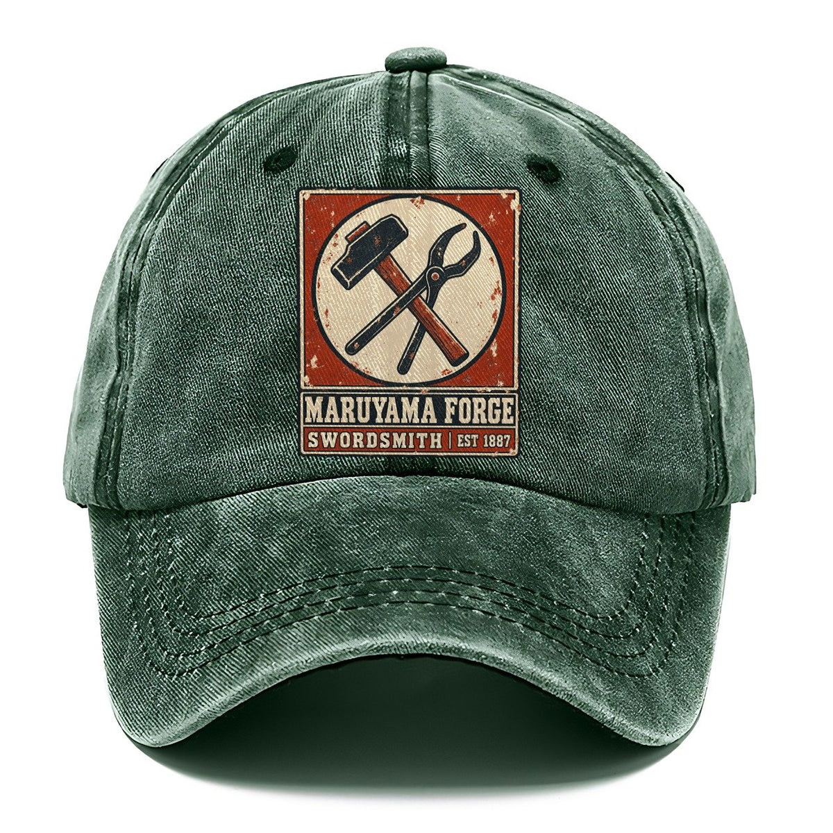 Maruyama Forge Noren Trade Co Classic Cap – Forest Mist