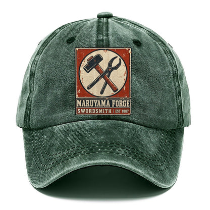 Maruyama Forge Noren Trade Co Classic Cap – Forest Mist