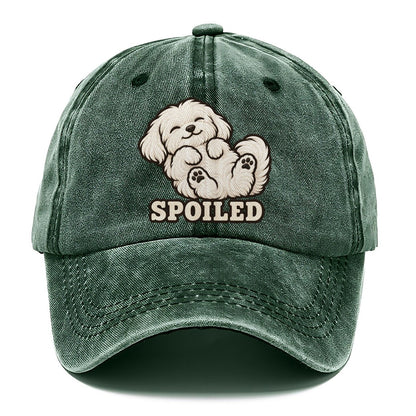 Maltese Spoiled Fan Favorites Classic Cap – Forest Mist