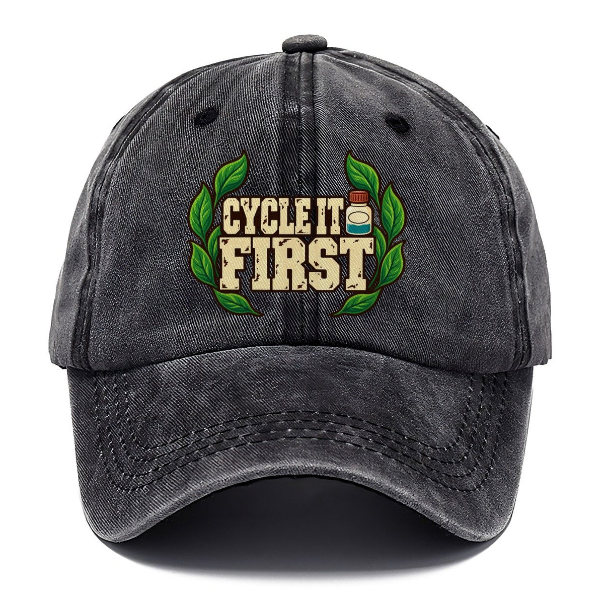 Cycle It First Aquarium Keeping Classic Cap – Graphite