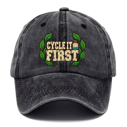 Cycle It First Aquarium Keeping Classic Cap – Graphite