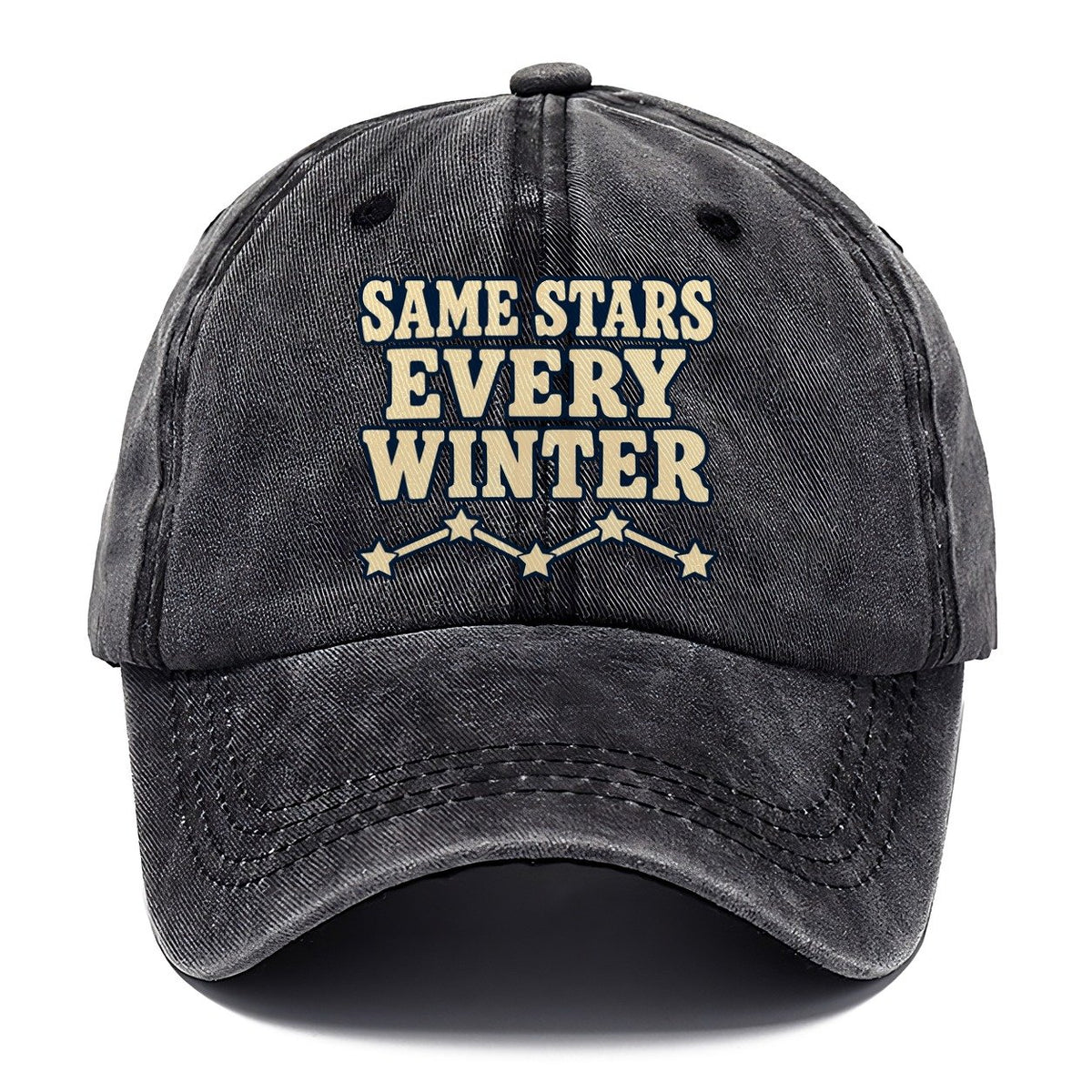 Same Stars Every Winter Astronomy And Stargazing Classic Cap – Graphite