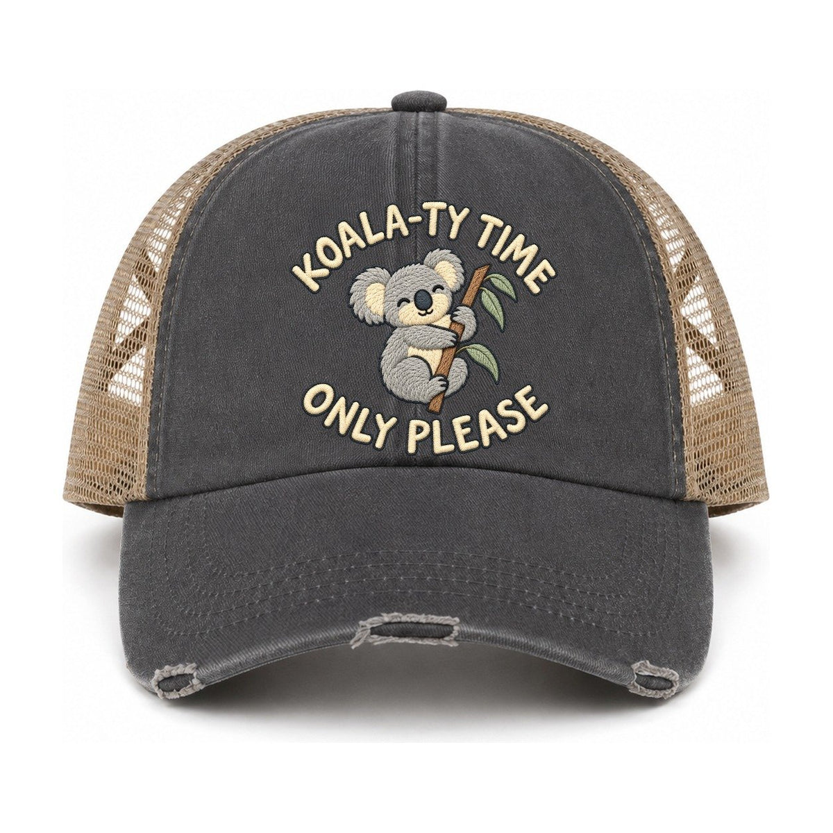 Charcoal-Khaki — front view