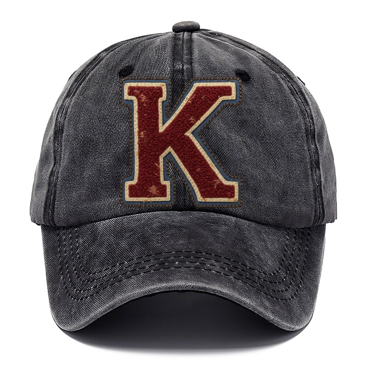 Varsity Chenille K Monogram Classic Cap – Graphite