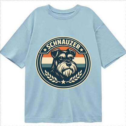 Noble Schnauzer Emblem 00e2f7ecb7d9 1770539386634 Classic T-shirt – Light Blue