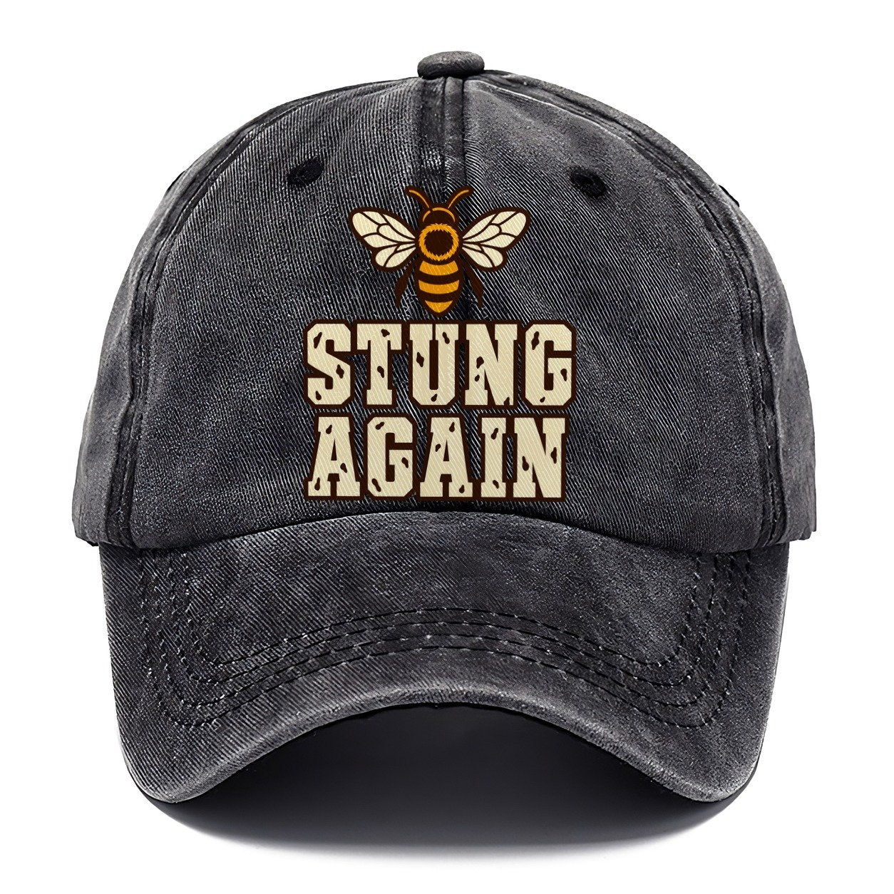 Stung Again Beekeeping Classic Cap – Graphite