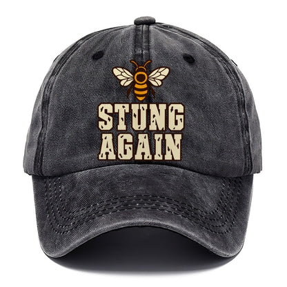 Stung Again Beekeeping Classic Cap – Graphite