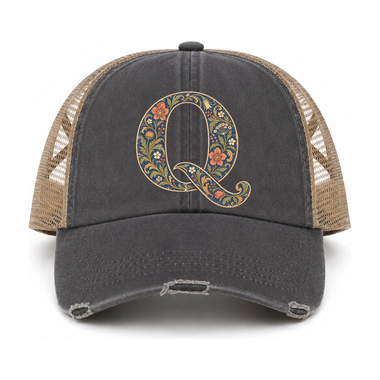 Charcoal-Khaki — front view