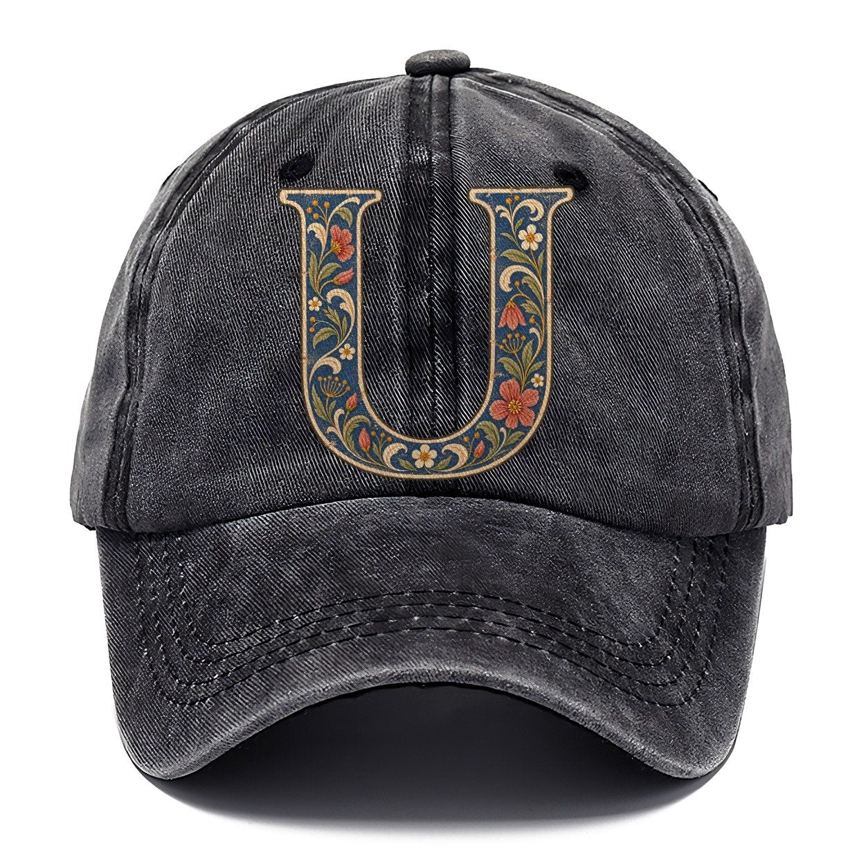 Wildflower U Monogram Classic Cap – Graphite