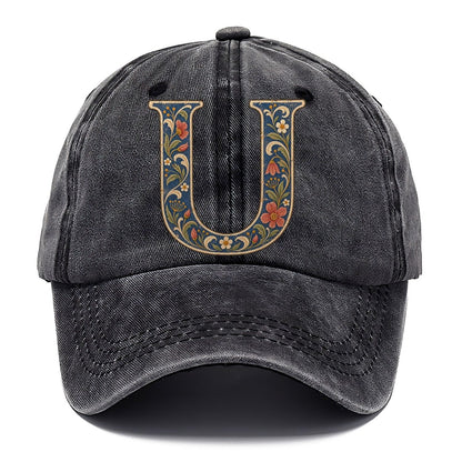 Wildflower U Monogram Classic Cap – Graphite