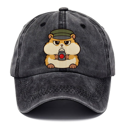 Hamster Station Master Model Railways Classic Cap – Graphite