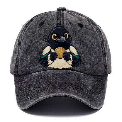 Magpie With A Find Treasure Hunting Classic Cap – Graphite