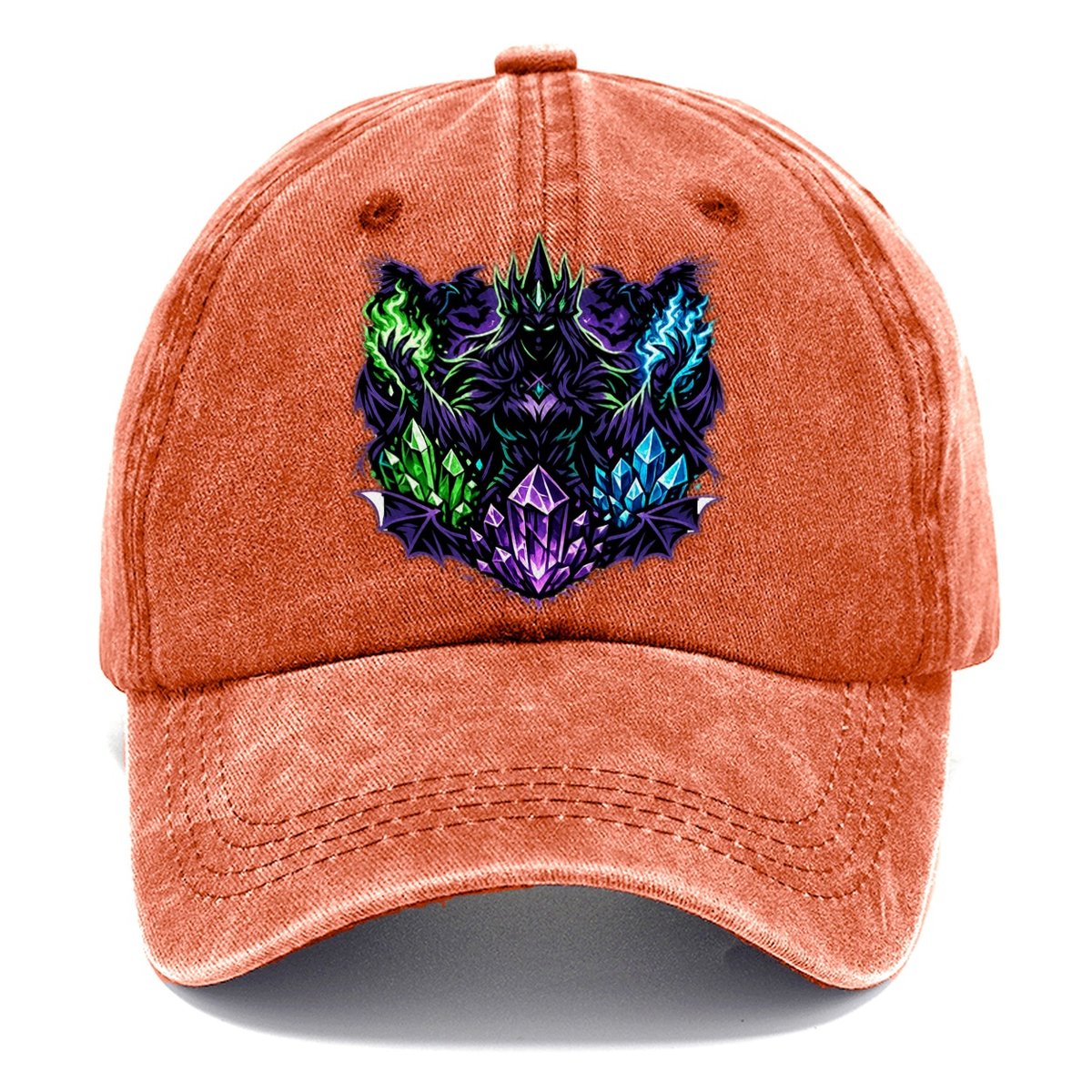 Dark Sorceress Crystal Classic Cap – Terracotta Clay