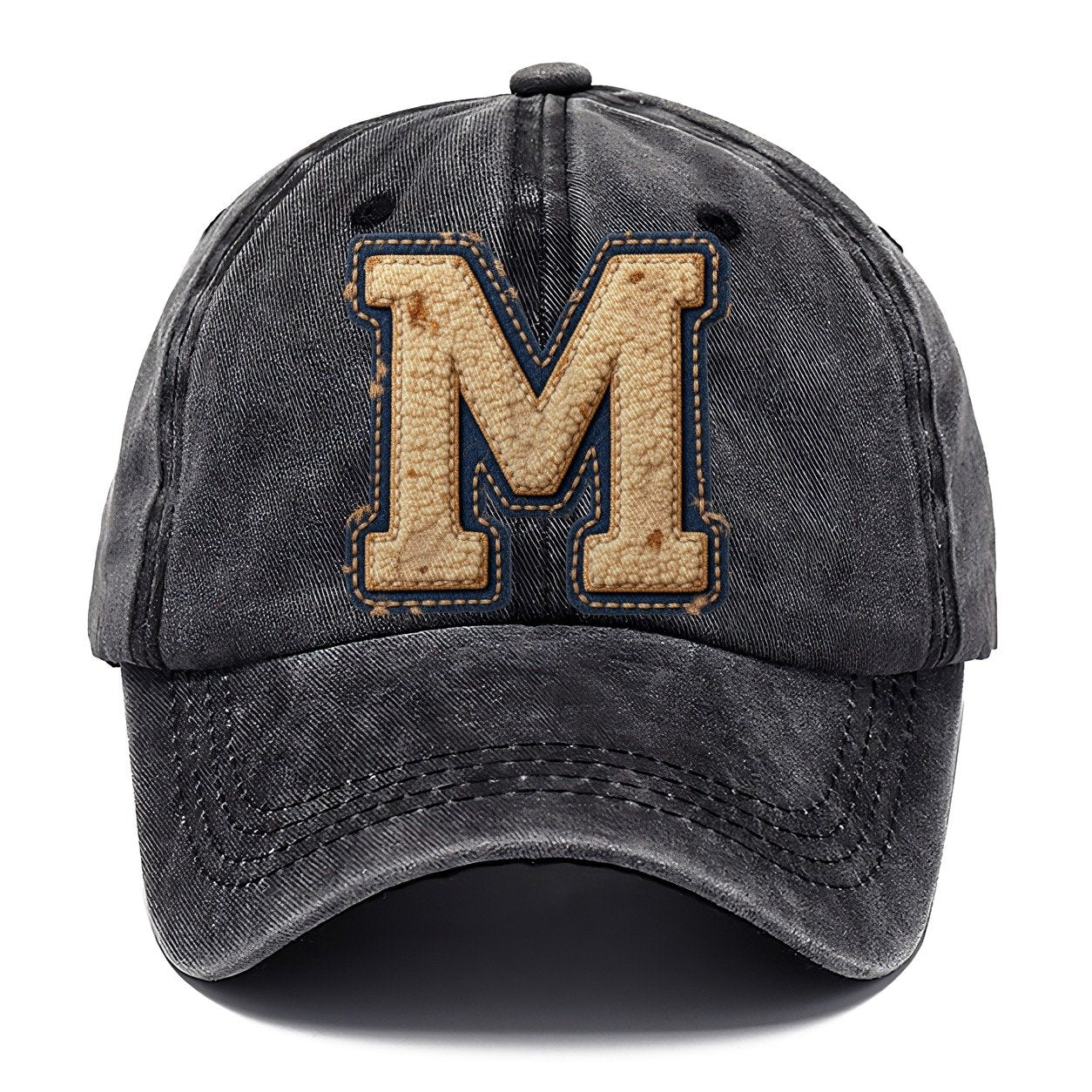 Varsity Chenille M Monogram Classic Cap – Graphite