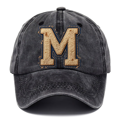Varsity Chenille M Monogram Classic Cap – Graphite