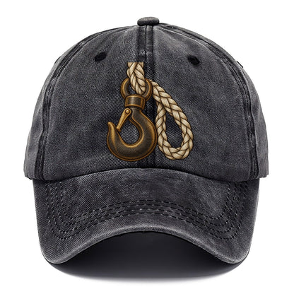 Winch Hook And Steel Cable Off Roading And Overlanding Classic Cap – Graphite