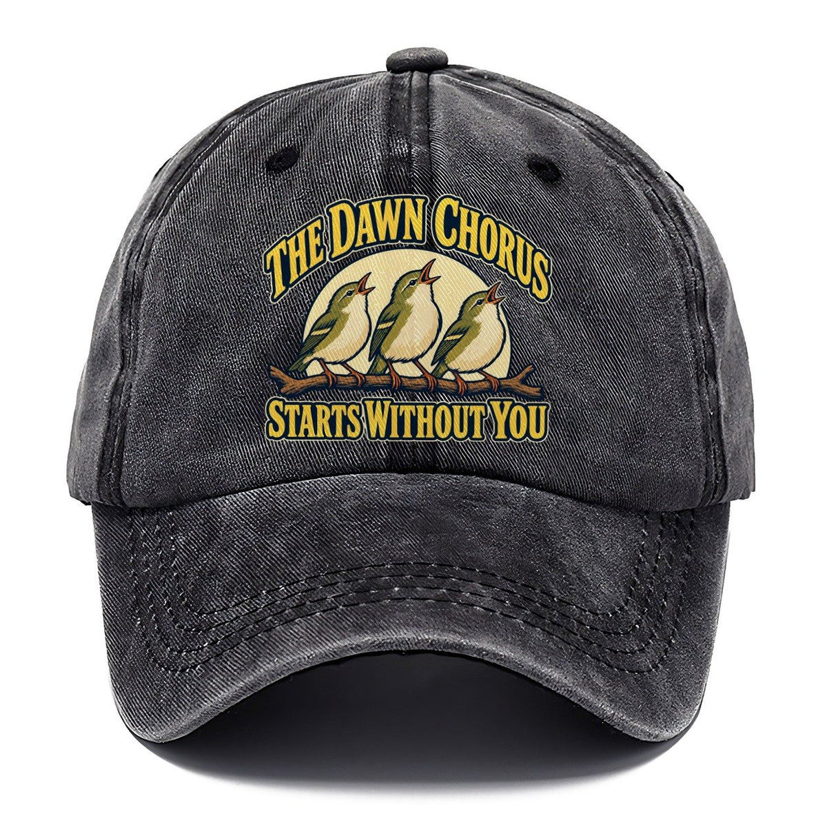 The Dawn Chorus Birdwatching Classic Cap – Graphite