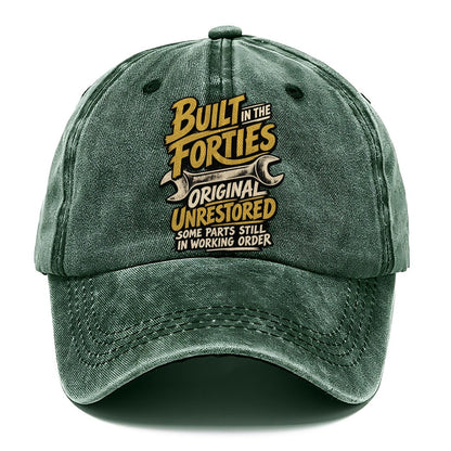 Built in the Forties Original Unrestored Classic Cap – Forest Mist