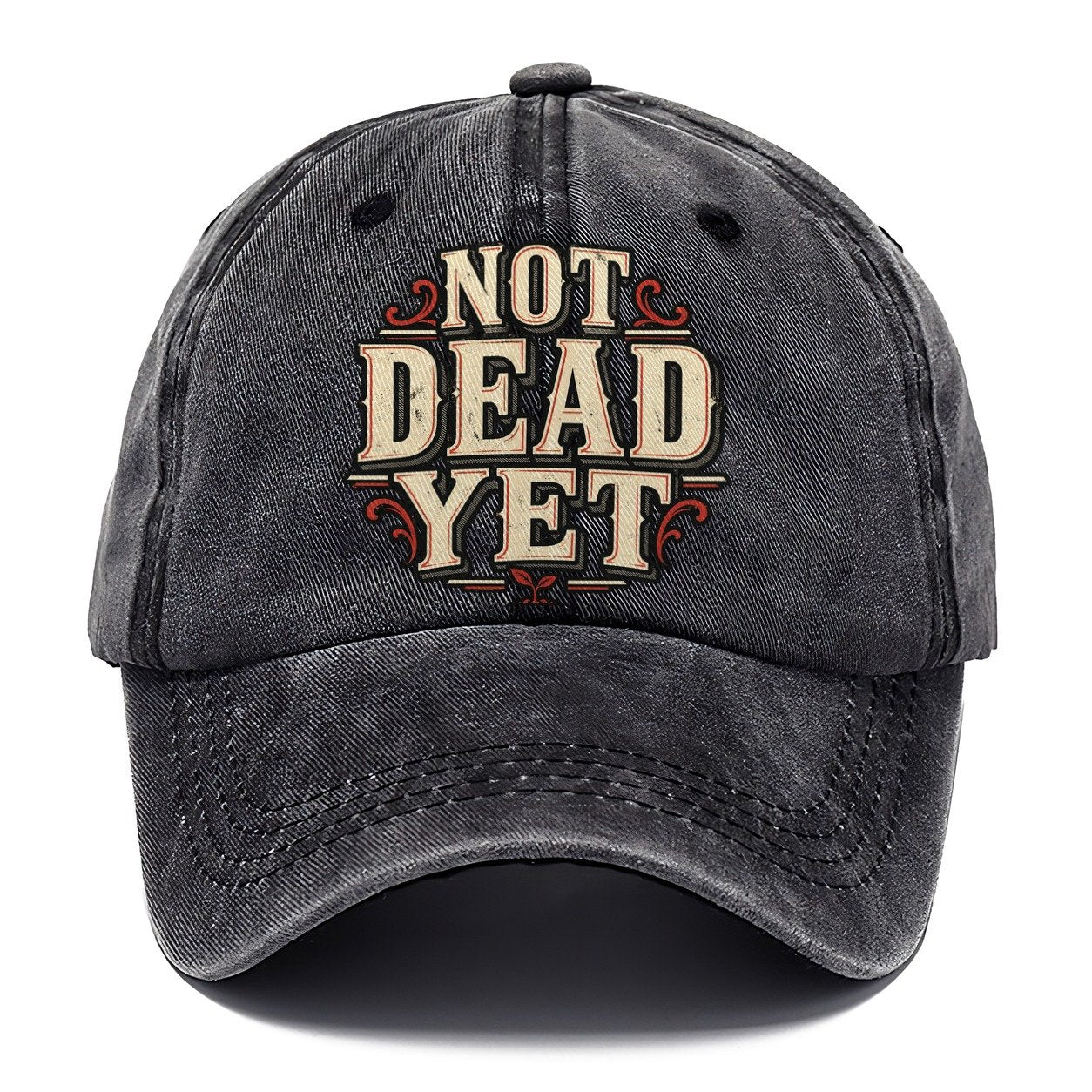 Not Dead Yet American Wit Classic Cap – Graphite