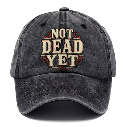 Not Dead Yet American Wit Classic Cap – Graphite