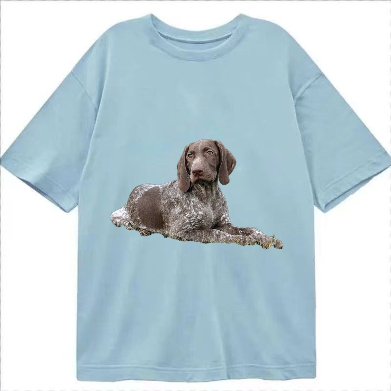 German Shorthaired Pointer 2 Classic T-shirt – Light Blue