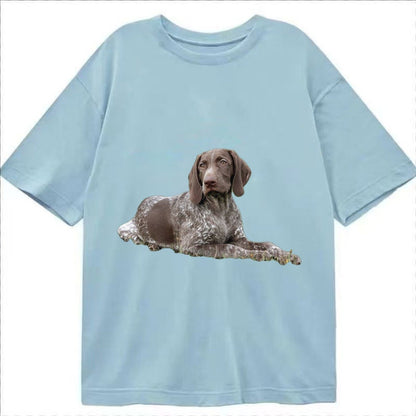 German Shorthaired Pointer 2 Classic T-shirt – Light Blue