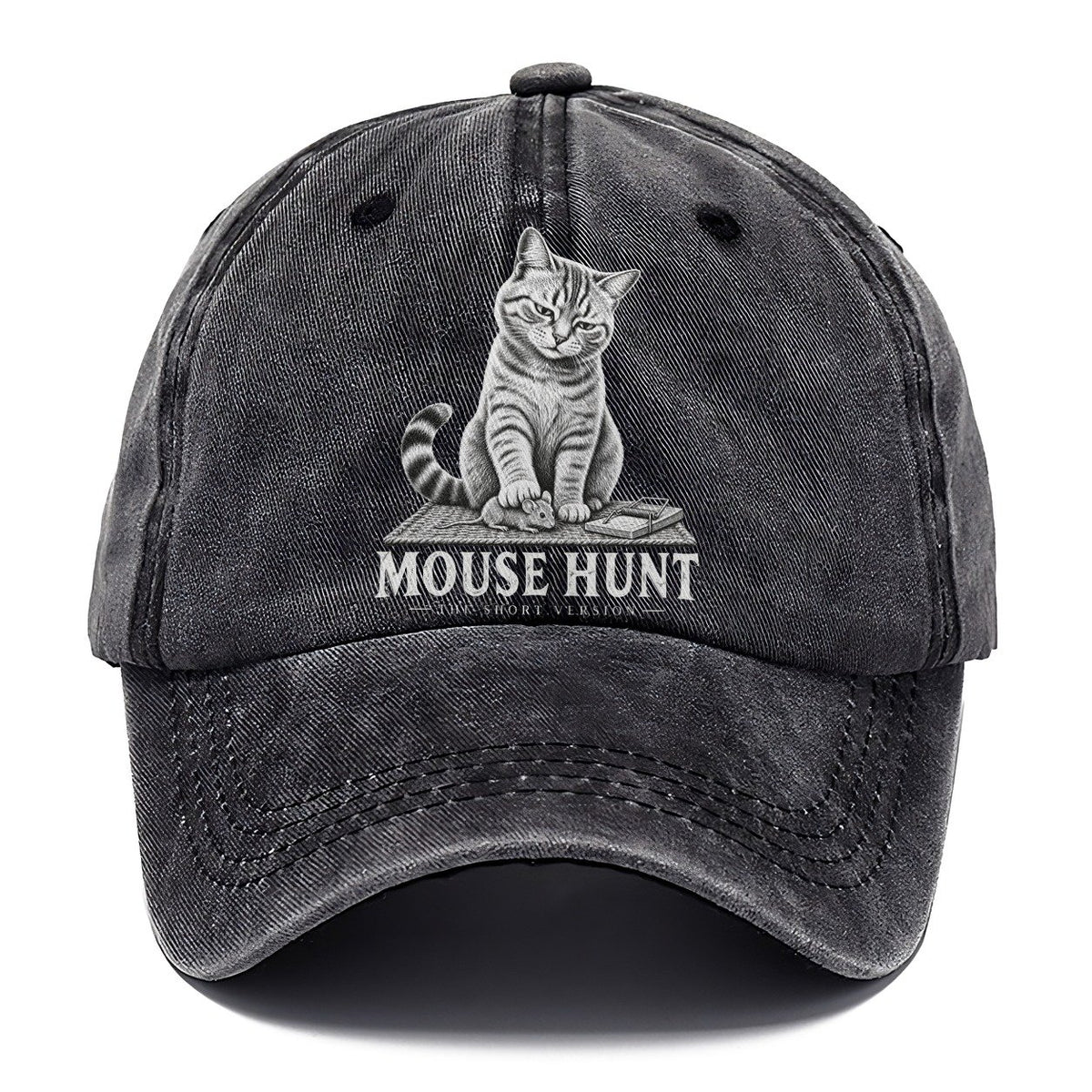 Mouse Hunt Short Version Cats Classic Cap – Graphite