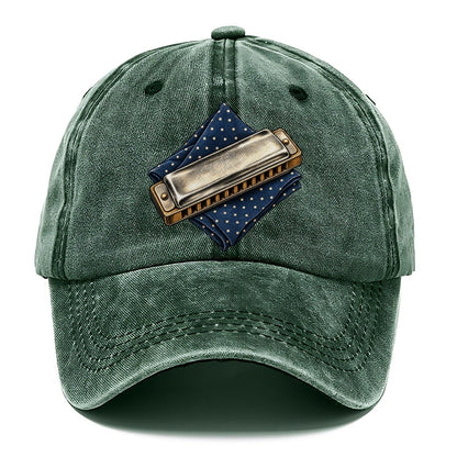 Harmonica Indigo Fold Pastimes Companions Classic Cap – Forest Mist
