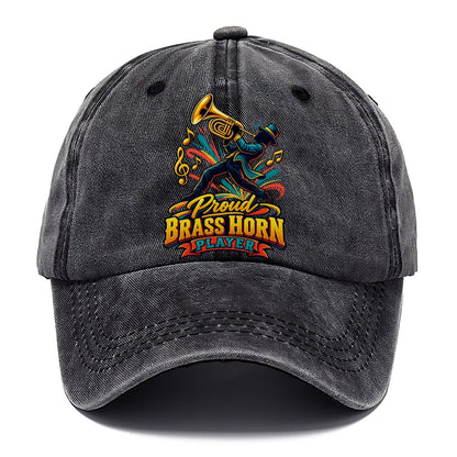 Proud Brass Horn Player Music Instruments Classic Cap – Graphite