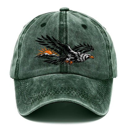 Eagle Mountain Sunburst Classic Cap – Forest Mist