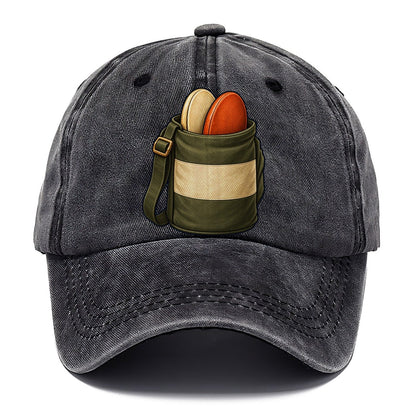 Course Bag With Standing Discs Disc Golf Classic Cap – Graphite