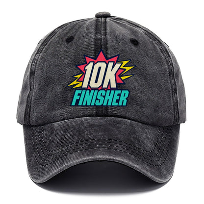 10K Finisher 90S Running Clubs Classic Cap – Graphite