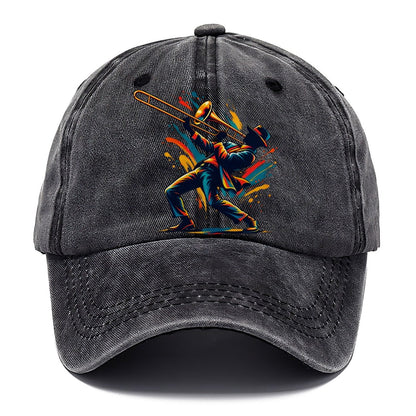 Trombone Icon Music Instruments Classic Cap – Graphite