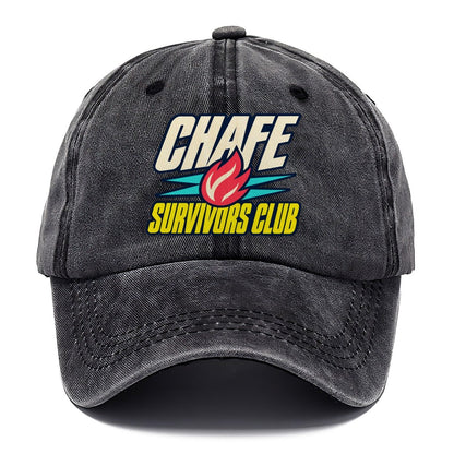 Chafe Survivors Club 90S Running Clubs Classic Cap – Graphite