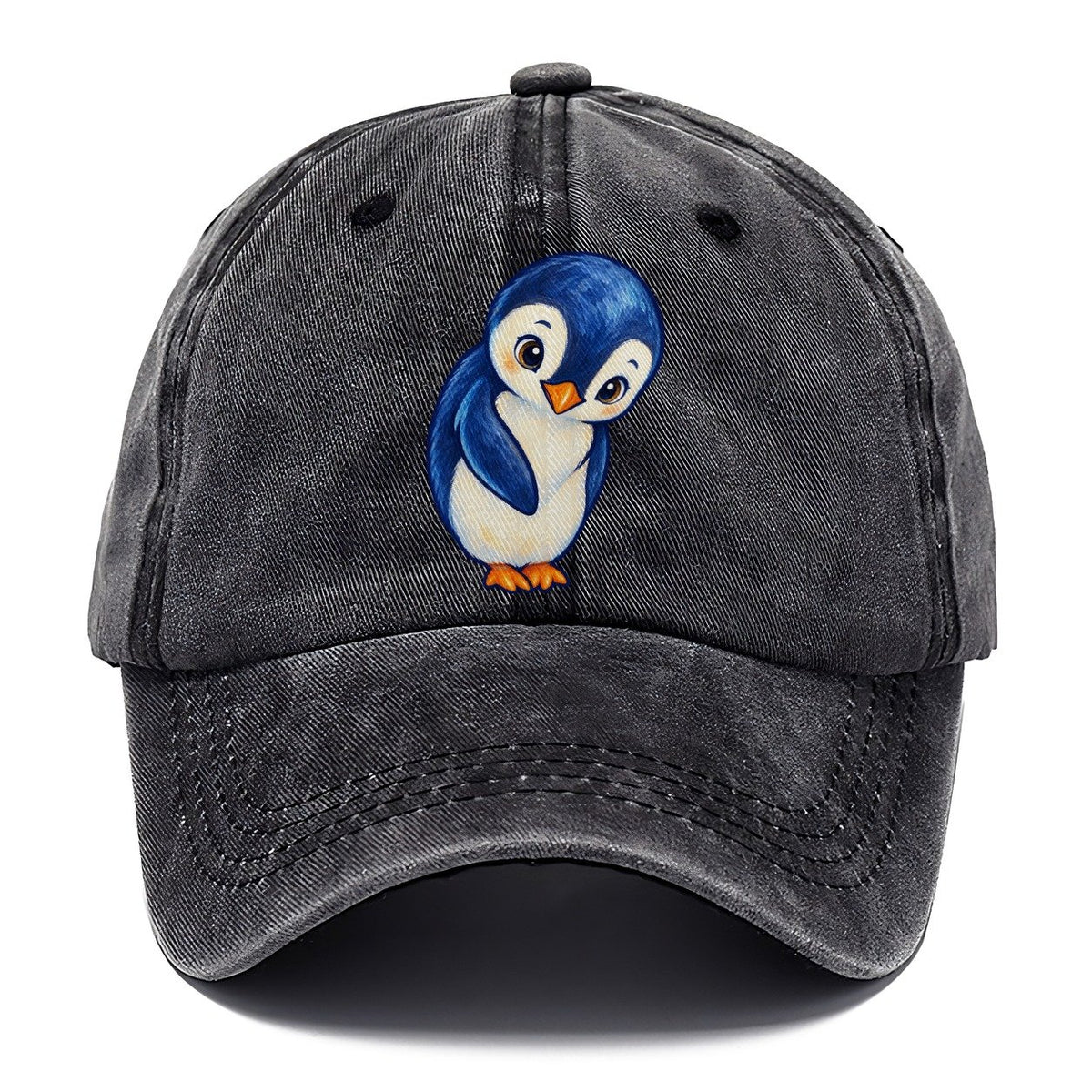 Penguin Little Bow Sea Sprite Classic Cap – Graphite