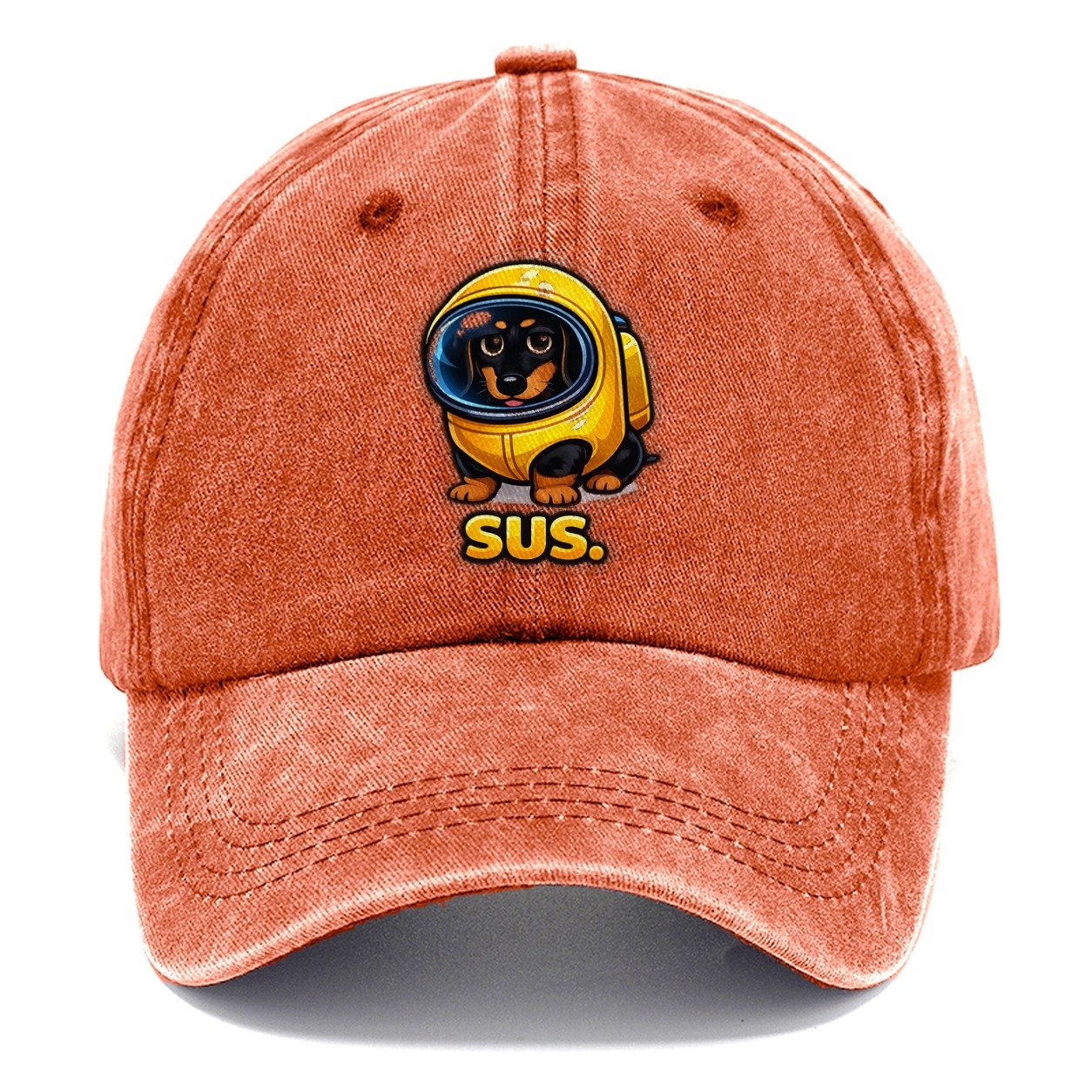 Dachshund Suspect Costume Classic Cap – Terracotta Clay