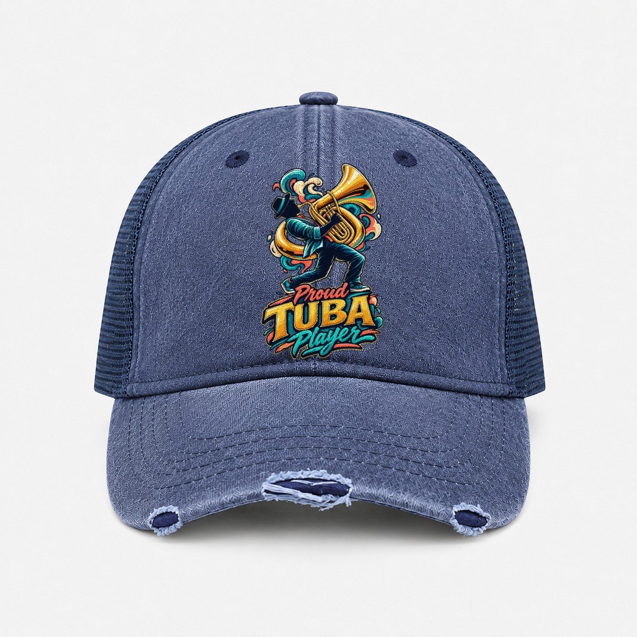 Navy — front view