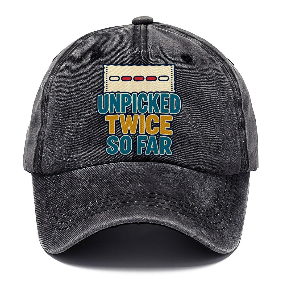 Unpicked Twice So Far And Needlework Classic Cap – Graphite