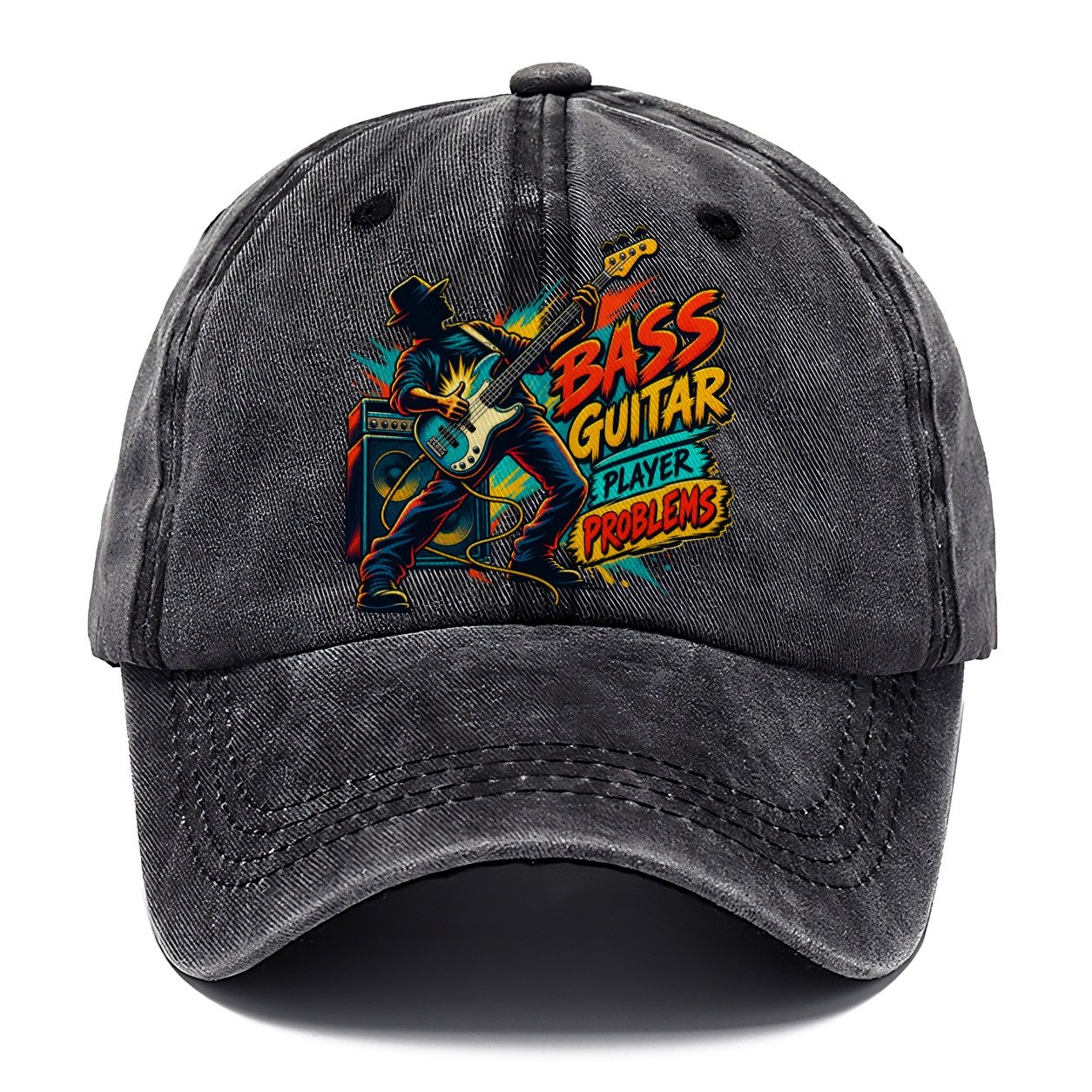 Bass Guitar Player Problems Music Instruments Classic Cap – Graphite