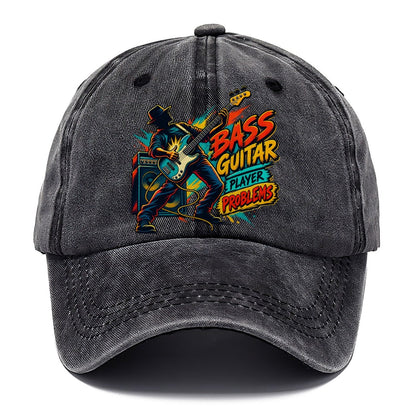 Bass Guitar Player Problems Music Instruments Classic Cap – Graphite