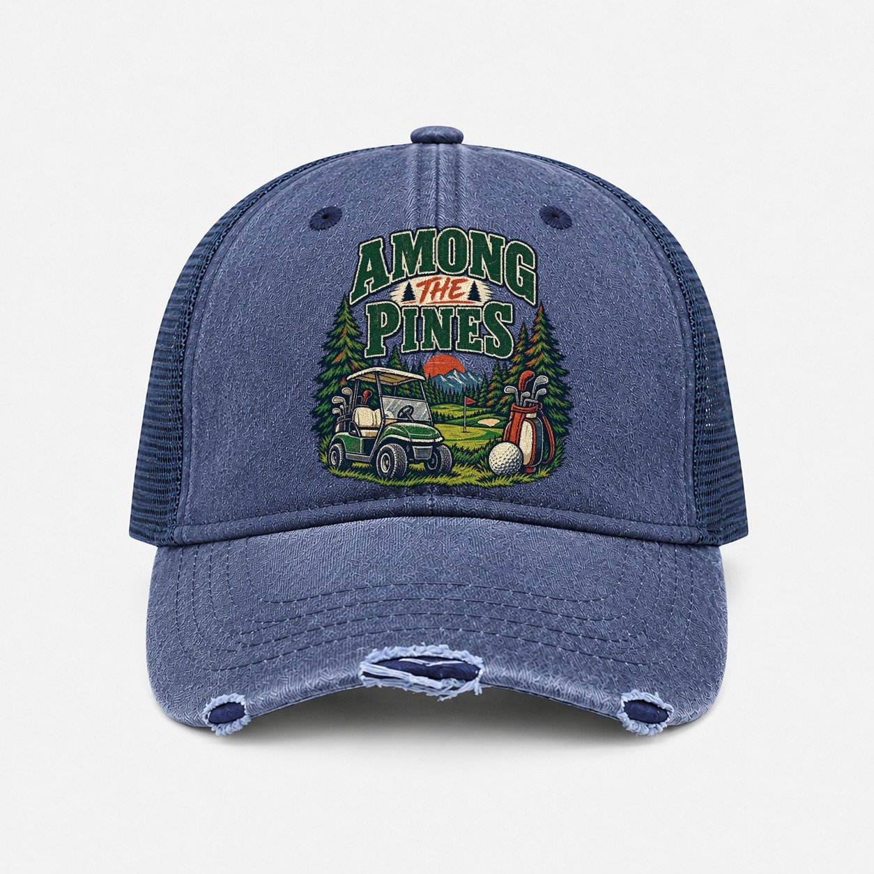 Navy — front view