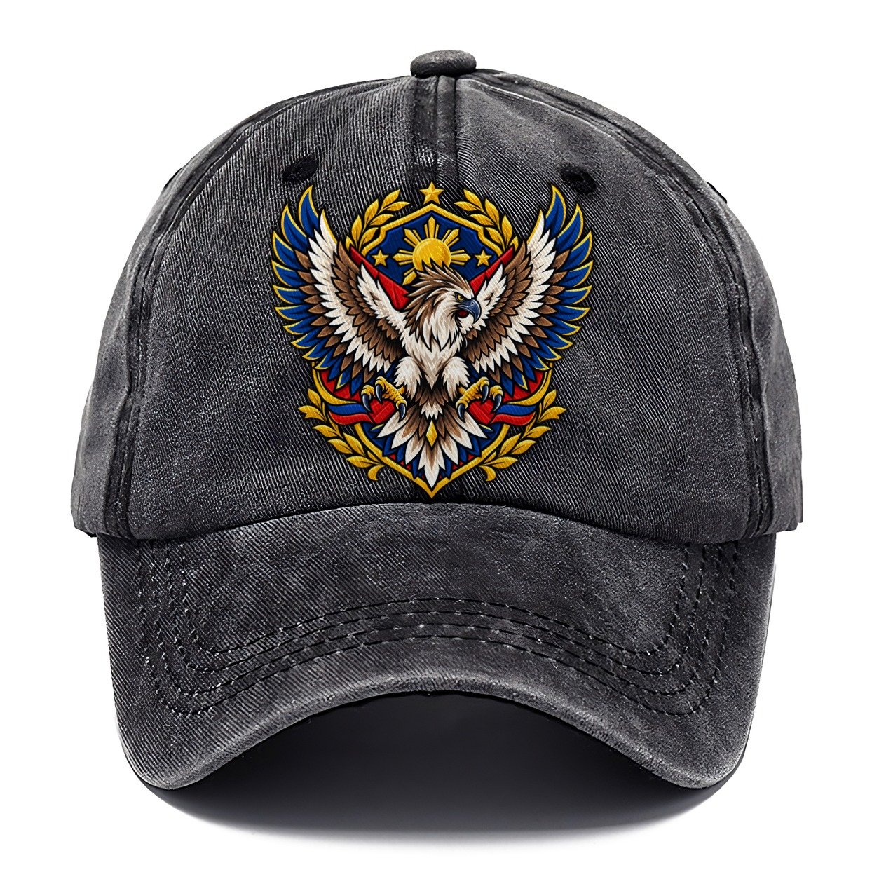 Philippines Heraldic Crest Country Logos Classic Cap – Graphite