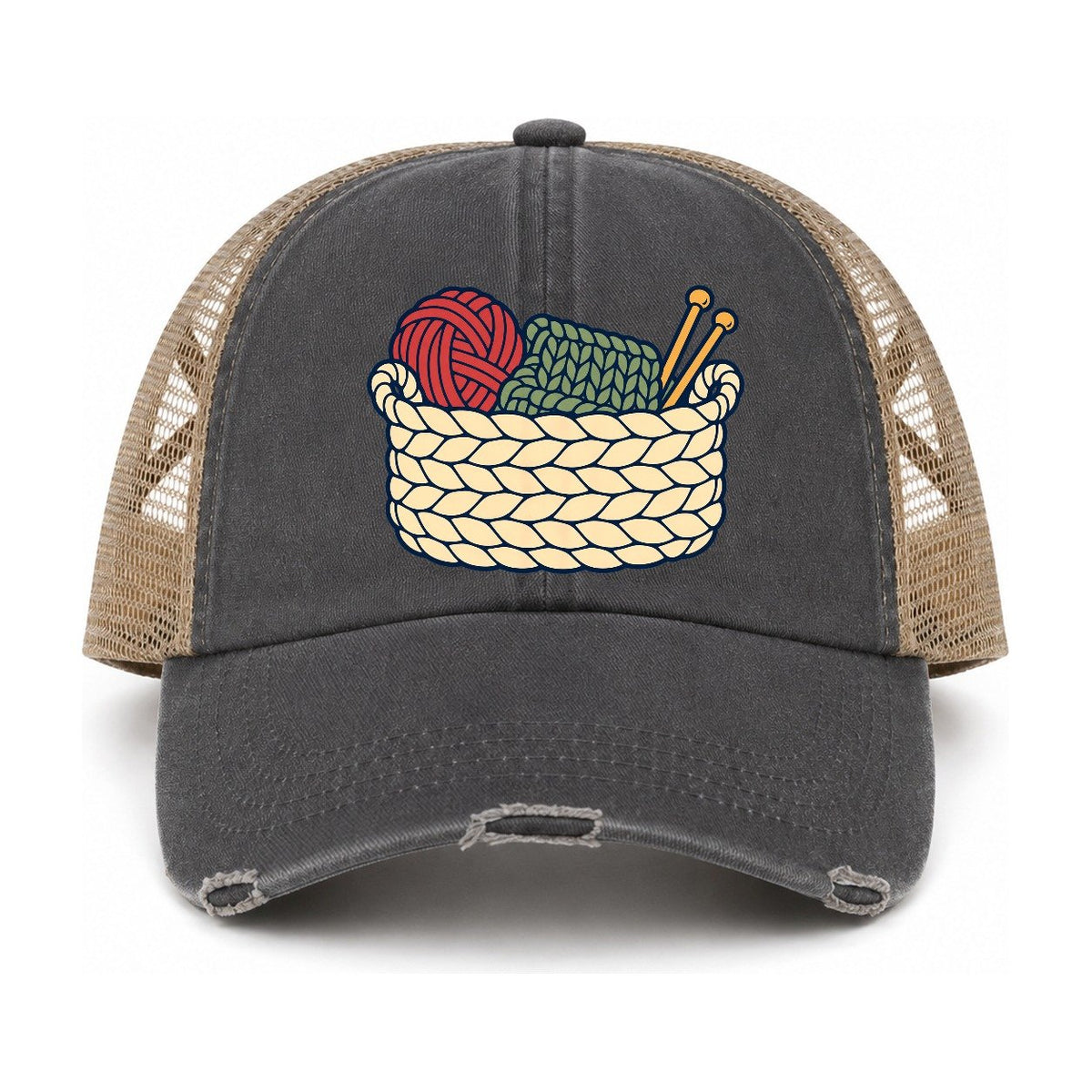 Charcoal-Khaki — front view
