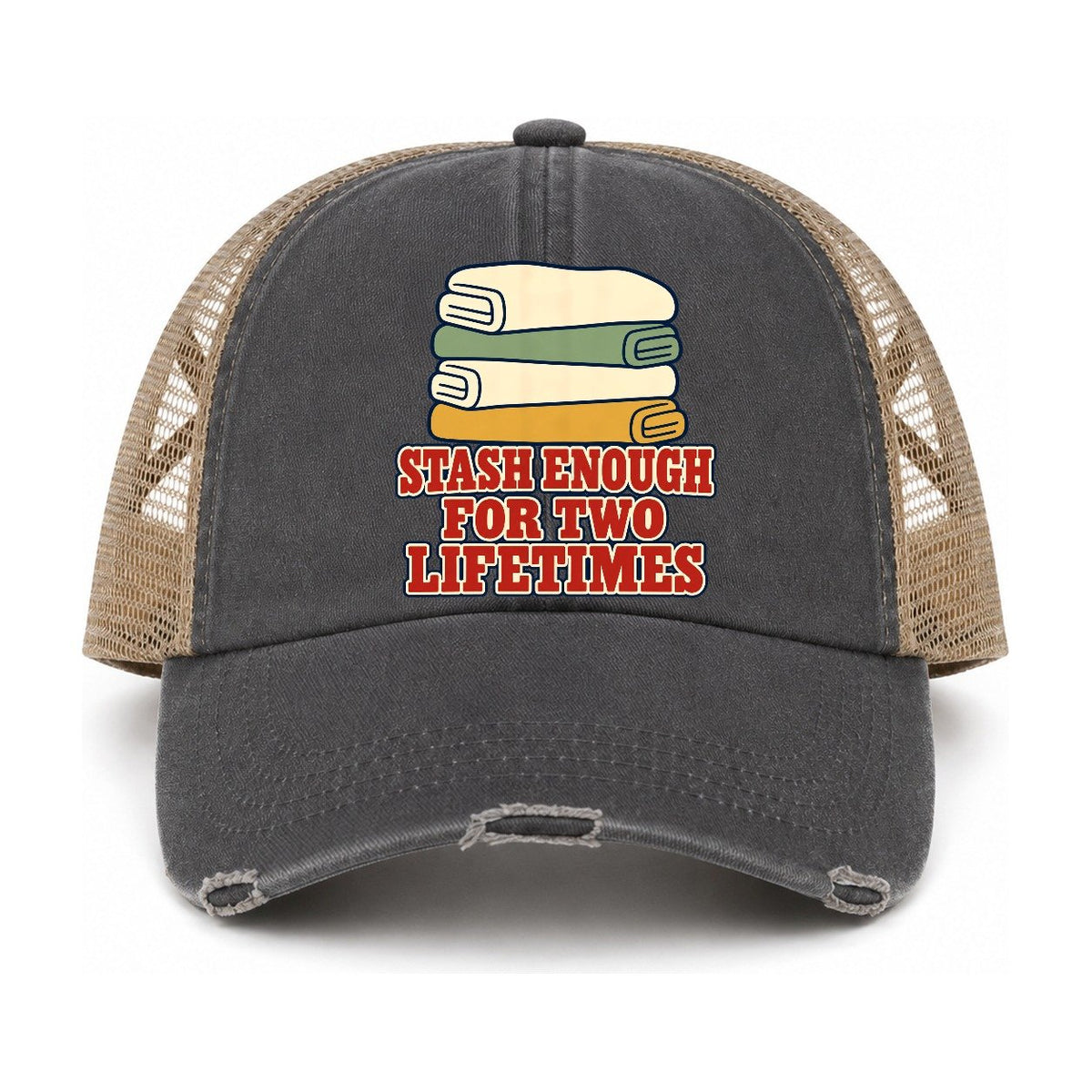 Charcoal-Khaki — front view